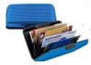 Hot New Version Aluma Wallet Credit Card Holder RFID Blocking Blue Colors  