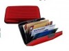 Hot New Version Aluma Wallet Credit Card Holder RFID Blocking Red Colors  