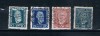 1924 Germany.50th Ann' of U.P.U.Full Set Fine Used. 10pf, 20pf, 60pf, 80pf. 