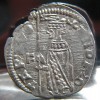 1368-1382 Soldino Galley Half Pence Coin Andrea Contarini Venice Italy 