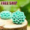 10pcs 13x13 Flatback Vintage Dahlia Flower Cameo Resin Cabochons Green RB0590-20 | eBay</title><meta name=