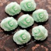 20pcs Resin Cabochons B Grade Green Rose Flower 10x10mm Flatback RB0740-4 | eBay</title><meta name=