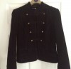 Next Velvet Military Jacket Size 12 