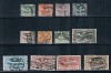 1920 Germany-- Upper Silesia. Coal Mines.Fine Used Stamps.  