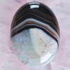 g25176 40x30x9 Crystal Agate Oval CAB Cabochon 