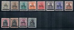 1920 Germany--Saar, German Stamps Optd Saar And Bar.L.M>Mint 