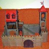 PLAYMOBIL  GROSSE ALTE  RITTERBURG  1977 mit  BAUANLEITUNG (SW)