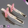 ++ Multicolor Pink Topaz Pair of Fashion Gold Hair Clip | eBay</title><meta name=