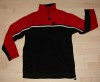 Damen  TCM Fleece Sweatshirt schwarz rot Gr. 38 / 40