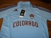 NEW CLIMA 365 M.L.S. COLORADO AWAY SOCCER JERSEY Sz S #233629 