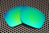 New VL Polarized Emerald Green Replacement Lenses for Oakley Holbrook Sunglasses 