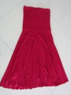 Bandeau Kleid -  pink -fuchsia, auch als Strandkleid verwendbar. Gr. 34/36