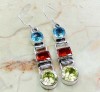 GARNET PERIDOT QUARTZ ETC & 925 SILVER HOOK EARRINGS :47mm; EA9740 | eBay</title><meta name=