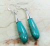 COPPER TURQUOISE & 925 SILVER HOOK EARRINGS :52mm; EA9714 | eBay</title><meta name=