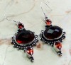 GARNET QUARTZ & 925 SILVER HOOK EARRINGS :46mm; EA9743 | eBay</title><meta name=