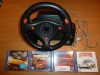 Sega Dreamcast Steering Wheel + 4 Racing Games | eBay</title><meta name=