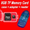 8GB MICRO SD SDHC TF Class 4 MEMORY CARD 8G 8GB+CASE+ADAPTER+READER | eBay</title><meta name=