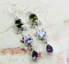 OLIVE QUARTZ AMETHYST ETC & 925 SILVER HOOK EARRINGS :56mm; (EA9809) | eBay</title><meta name=