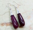 RUBY & 925 SILVER HOOK EARRINGS:52mm; (EA9799) | eBay</title><meta name=