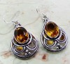 HONEY QUARTZ & 925 SILVER HOOK EARRINGS :46mm; (EA9749) | eBay</title><meta name=