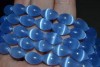 8x12mm Light blue Mexican Opal Gemstone Rice Loose Beads 15