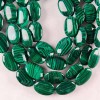 13X18MM Green Malachite Gemstone Oval Loose Bead 15