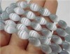 8x12mm Gray Mexican Opal Gemstone Rice Loose Beads 15