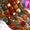 12MM SQUARE PICASSO JASPER GEMSTONE LOOSE BEADS STRAND 15'' | eBay</title><meta name=