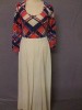 Genuine Vintage 70s Joseph Ribkoff Cream Red Blue Empire Nylon Maxi Dress B 34 | eBay</title><meta name=