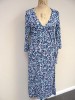 Laura Ashley Stretchy Wrap Over Knee Length Dress In Blues/Greens/White UK 10 | eBay</title><meta name=