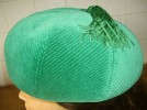 STUNNING AVANT GARDE VINTAGE PILLBOX GREEN VELVET TASSLE HAT KANGOL | eBay</title><meta name=