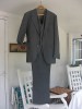 L@@k REDUCED MEN'S LEVI'S GRAY PIN STRIPE 3 PIECE SUIT SIZE 34X29 40