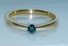 UK HALLMARKED 9CT GOLD BLUE DIAMOND SOLITAIRE LADIES RING SIZE N | eBay</title><meta name=