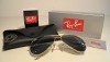 RAY BAN AVIATOR GOLD GREEN 3025 RAYBAN