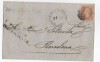 1866 40c Napolion on cover Spanish 