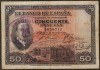 BILLETE DE 50 PTAS. DE 1927