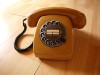 Retro Telefon Ocker Original Post 611-2 Siemens SELTEN