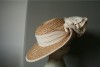 Vintage straw hat with cream trim | eBay</title><meta name=