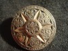 Vintage ORITZA BADGE COLLAR BUTTON 