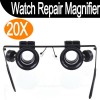 20X Eyeglasses Magnifier Jeweler Watch Repair Magnifying LED Light Loupe Lamp | eBay</title><meta name=