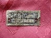  archaeological find - Carinhall estate metal sign from furniture - 100% ORIGINAL 