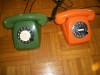 2 Wählscheibentelefon Telefon Farbe Orange, Grün | eBay</title><meta name=