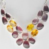 65 Grams Garnet , Citrine Gemstone Silver Necklace 550065 | eBay</title><meta name=