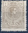 ESPAÑA EDIFIL 289 * . AUTENTICO - NUEVO GOMA ORIGINAL SIN FIJASELLO (CAT 12 €)