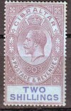 GIBRALTAR 1925 2s, 2/- nuevo sin goma, MNG, KGV