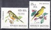  ARGENTINA 1972 BIRD SET MNH VF 