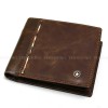 Mens Leather Bifold Wallet 6 Card Slots 1IDs 2PaperMoney Slot Zippered Pocket | eBay</title><meta name=