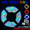 5M 3528 RGB Waterproof 300 LED Strip Festival Light + 24KEY IR remote controller | eBay</title><meta name=