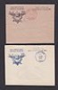  US 1943-45 lot of 2 V-mail covering envelopes 