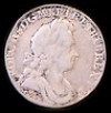  George I shilling, 1725, Roses & Plumes. No stops on obverse. ESC1184 Rare 